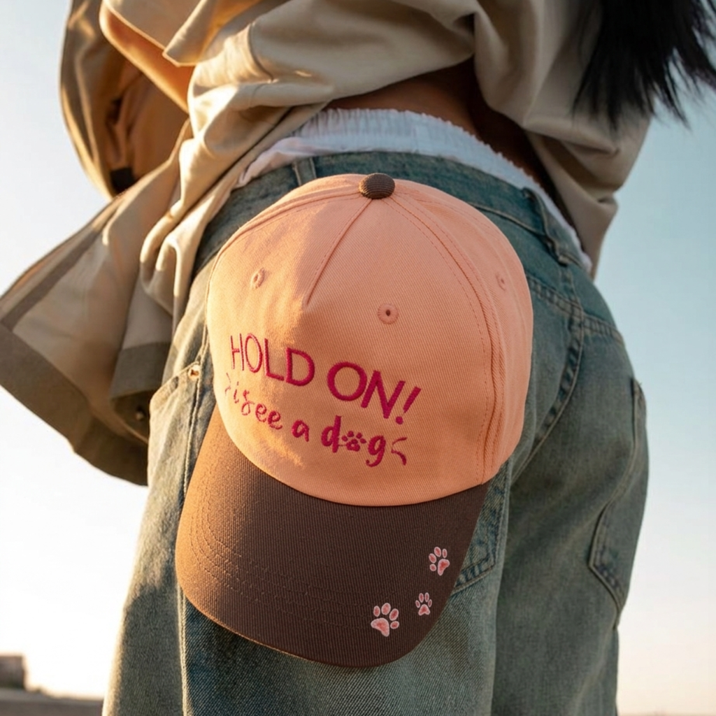Hold On! I See a Dog - Cap