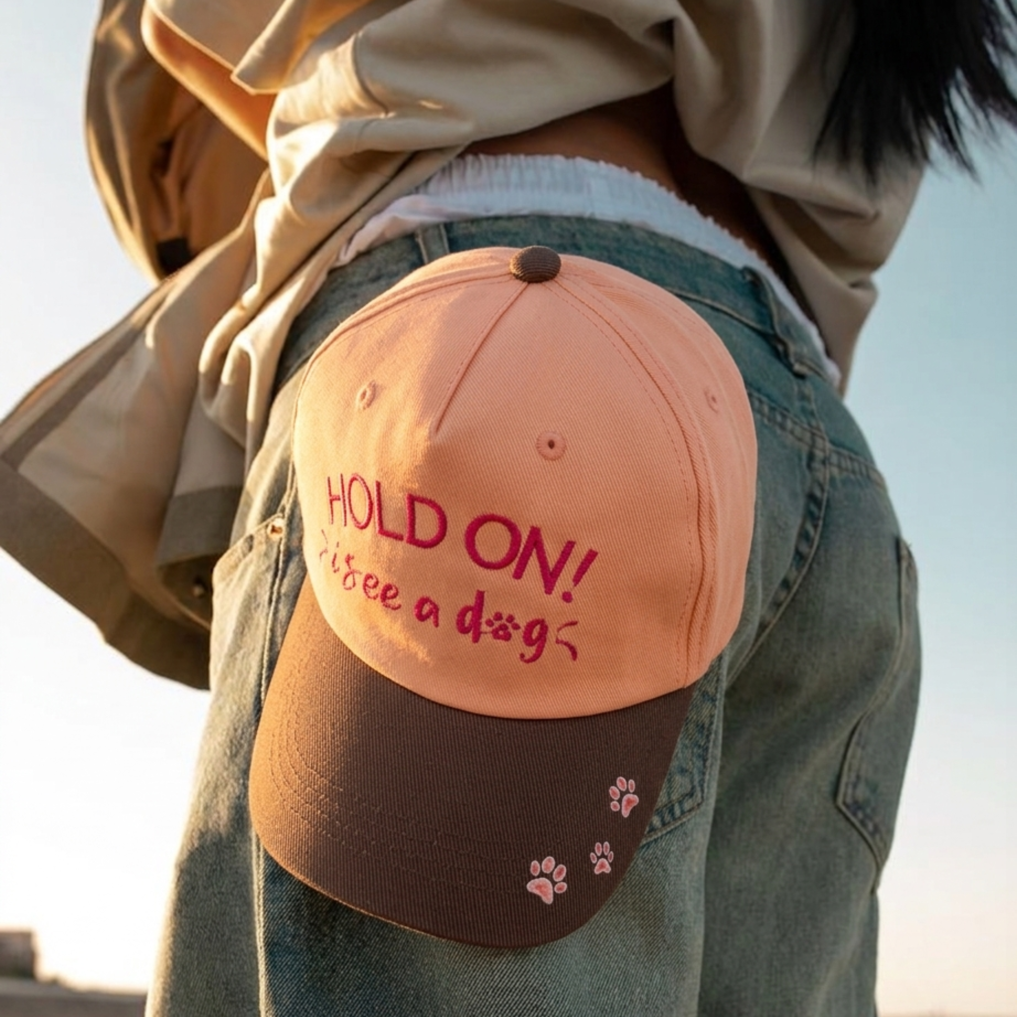Hold On! I See a Dog - Cap